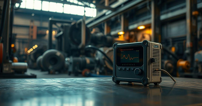 Medidor de Magnetismo Residual Siderúrgica