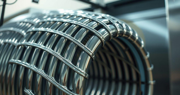 Bobina segmentada diferencial refletiva para aumentar a eficiência energética