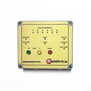 Instrumento de Eddy Currents para separação e controle da linha